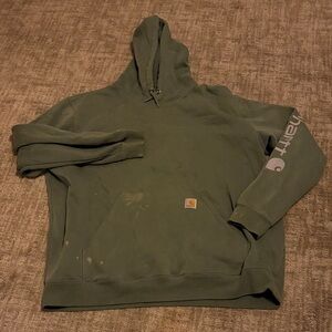 Carhartt Olive Men's Hoodie